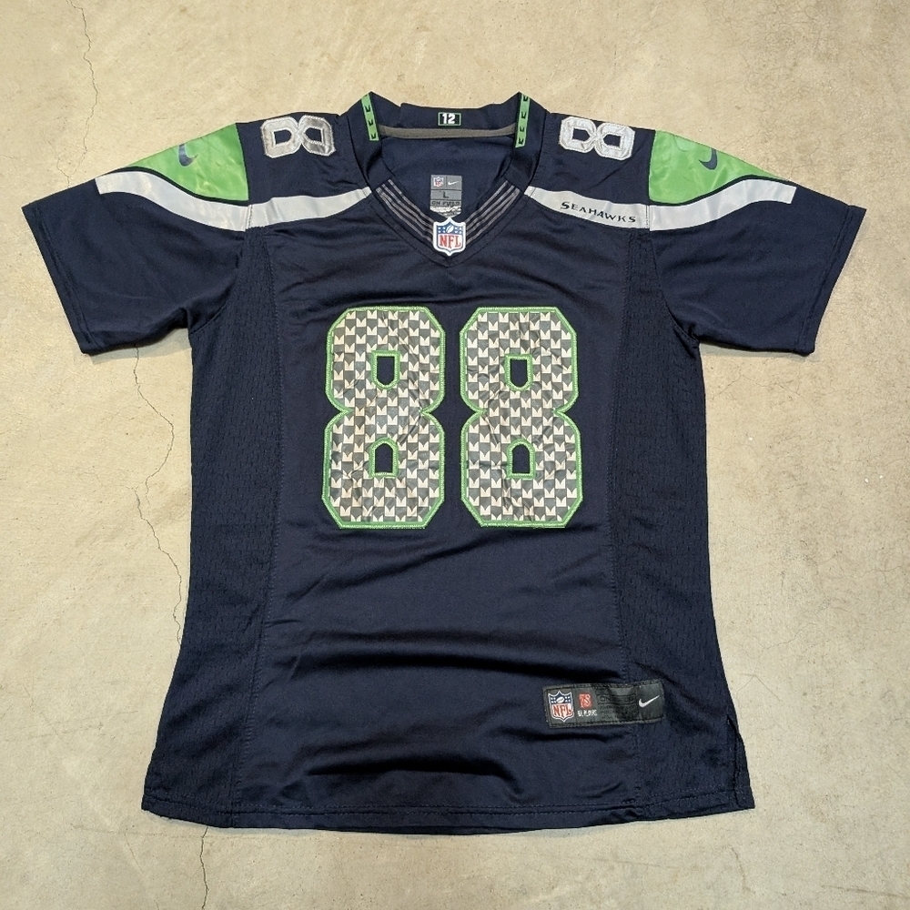 Nike Seattle Seahawks Graham Jersey Youth L Navy